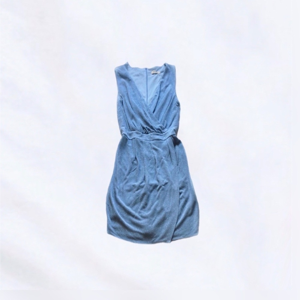 explosion ⋆ vintage faux wrap glitter dress